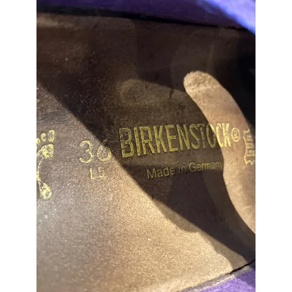 Women's Birkenstock Sandals Size 36 EU Purple