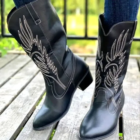 Women's western cowboy boots sz 11