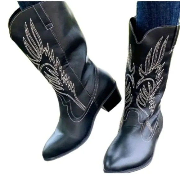 Women's western cowboy boots sz 11