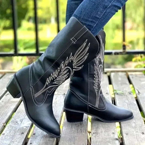Women's western cowboy boots sz 11