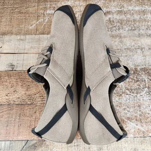 Xero Shoes Hana Barefoot Men's Sz 11.5  Tan Zero Drop Minimalist Canvas Shoes