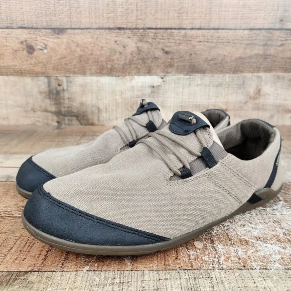 Xero Shoes Hana Barefoot Men's Sz 11.5  Tan Zero Drop Minimalist Canvas Shoes