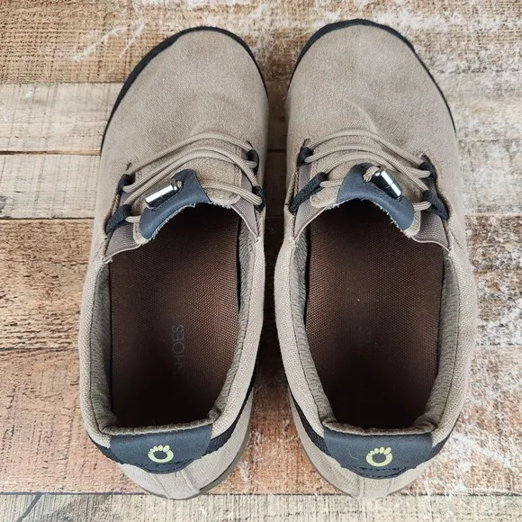 Xero Shoes Hana Barefoot Men's Sz 11.5  Tan Zero Drop Minimalist Canvas Shoes