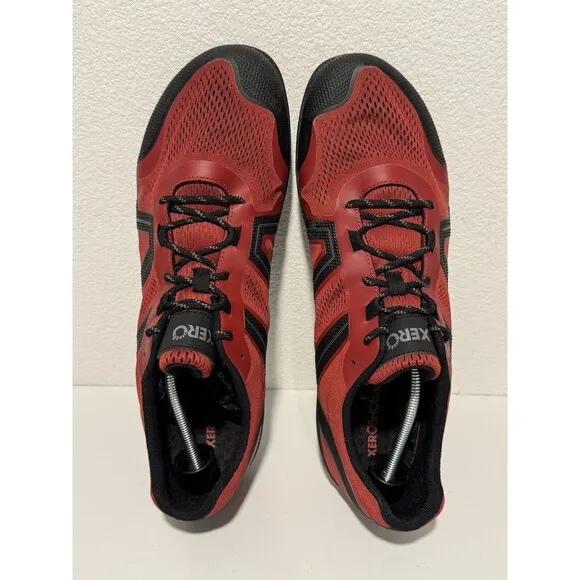 XERO SHOES Mens Barefoot Running Sneakers Mesa Trail Sz 15 Moab Red Minimalist
