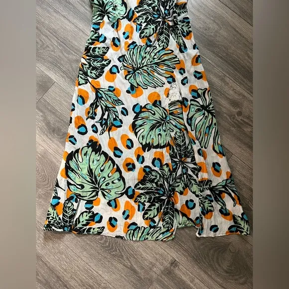 Xix palms Havana slit midi dress