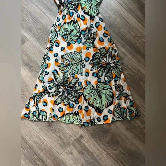 Xix palms Havana slit midi dress