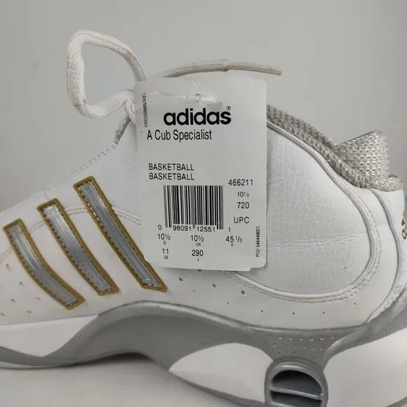Y2K Deadstock Adidas A Cub Specialist streetwear basketball shoes mens 11
