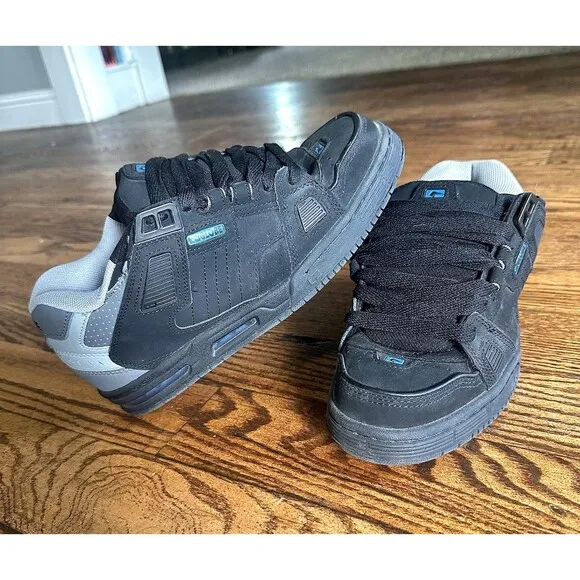 Y2K Globe Sabre Chunky Skateboarding Skate Shoe Size 8.5